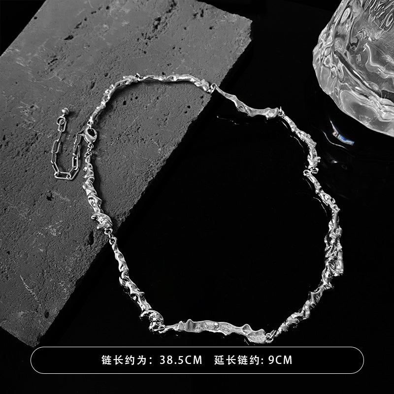 扭紋不規則項鍊