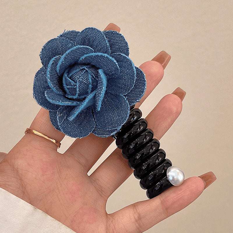 花朵簡約髮圈