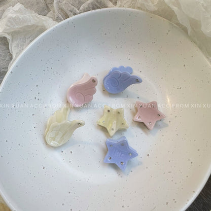 醋酸板材天使鯊魚夾－商品主圖｜https://igowo.tw/