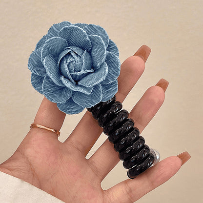 花朵簡約髮圈