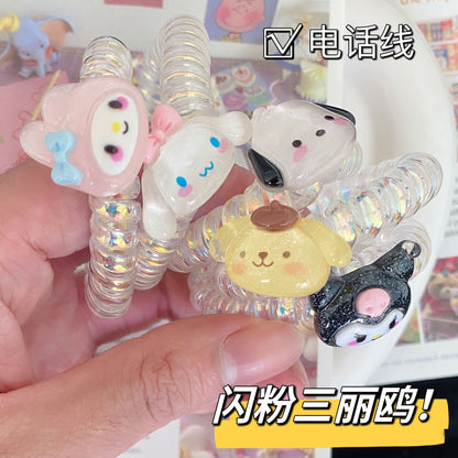 卡通簡約髮圈－商品主圖｜https://igowo.tw/