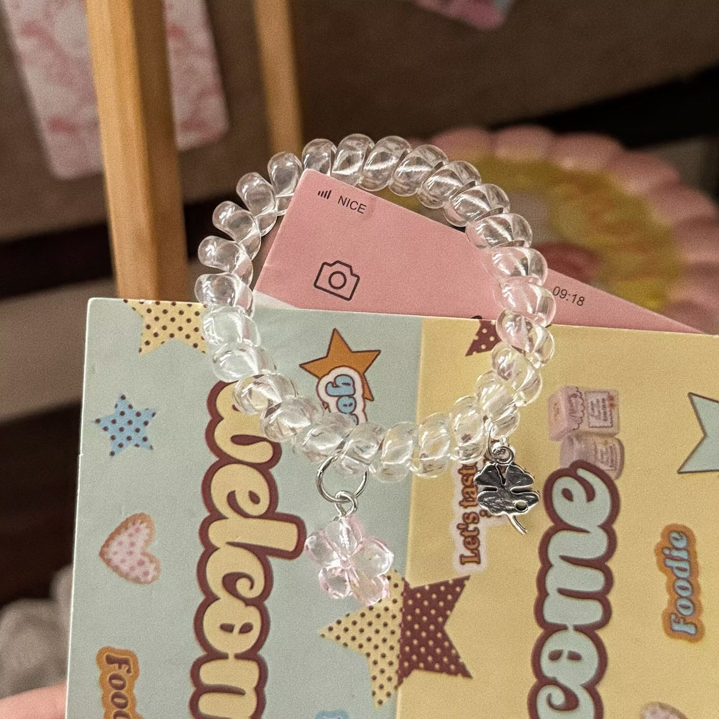 花朵簡約髮圈