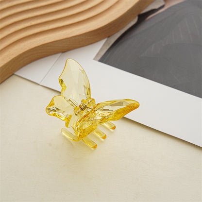 水晶魚尾蝴蝶鯊魚夾