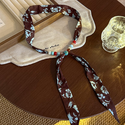 串珠復古簡約項鍊