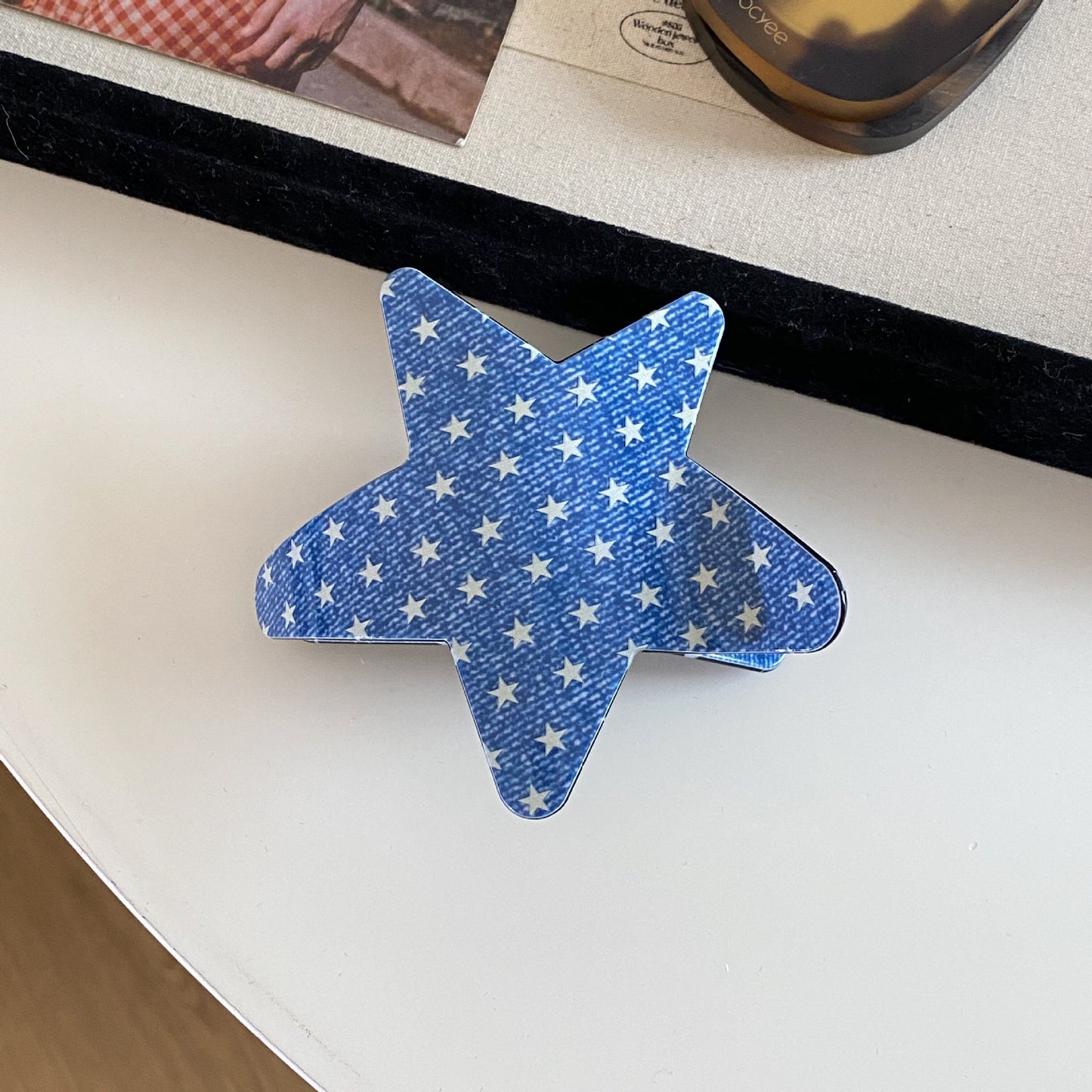 星星簡約髮夾