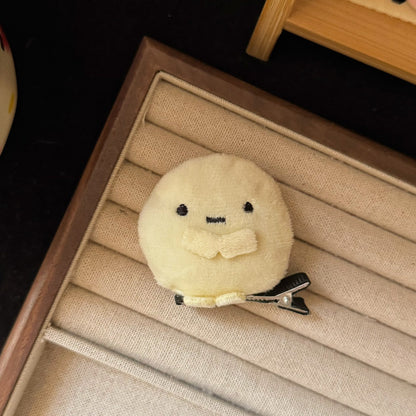 粉色簡約髮夾