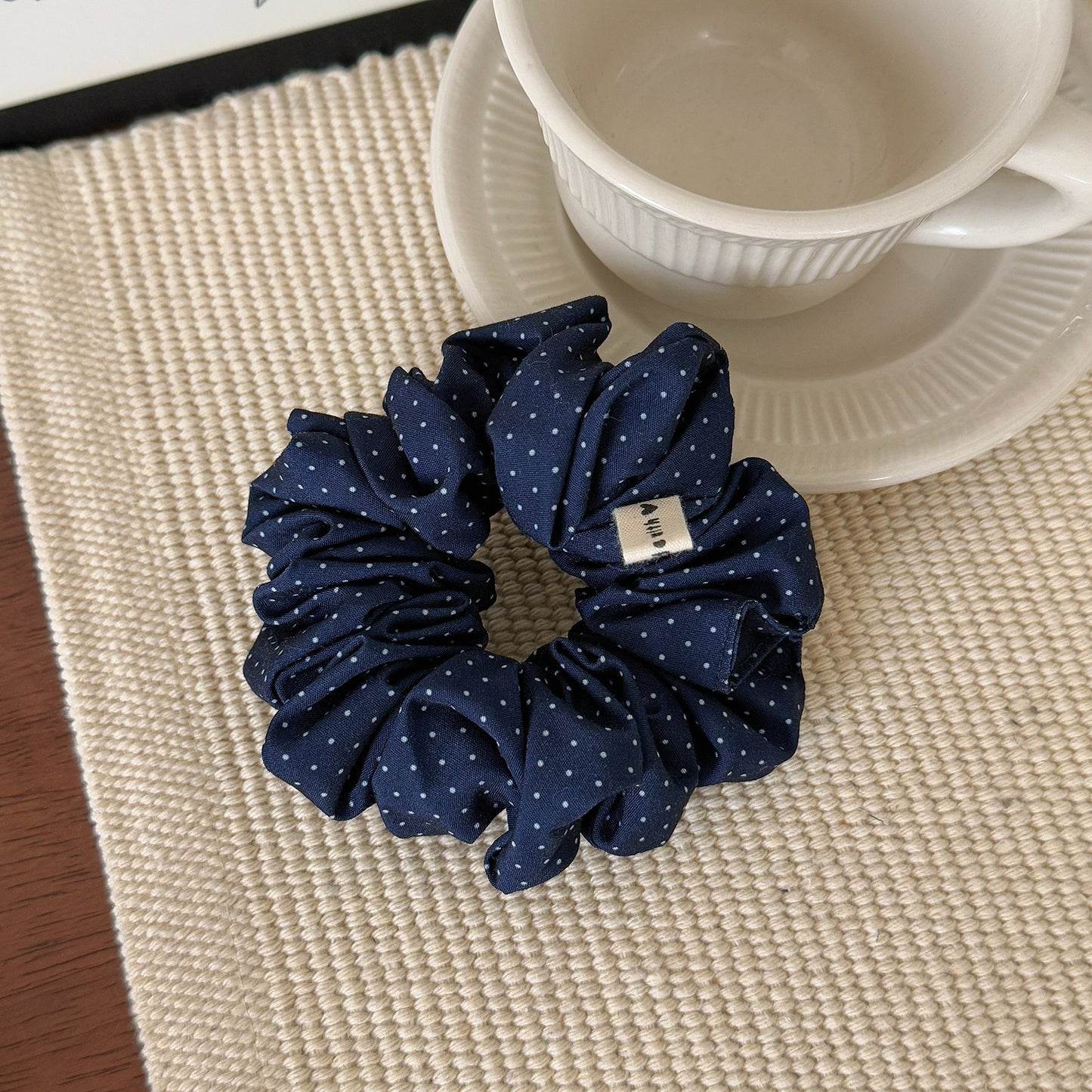 波點簡約髮圈