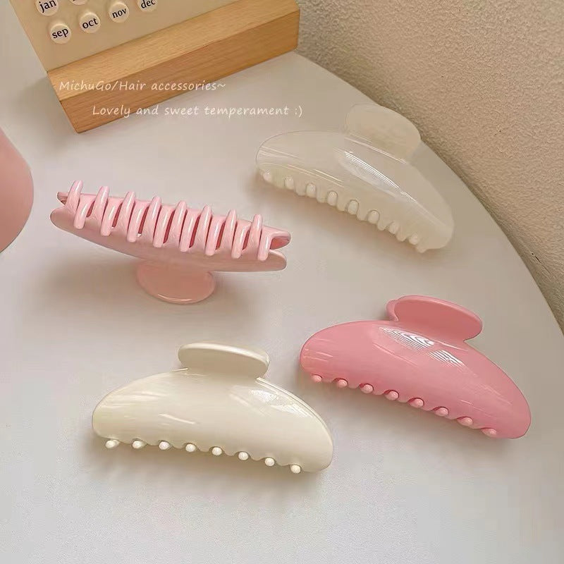 簡約經典鯊魚夾－商品主圖｜https://igowo.tw/