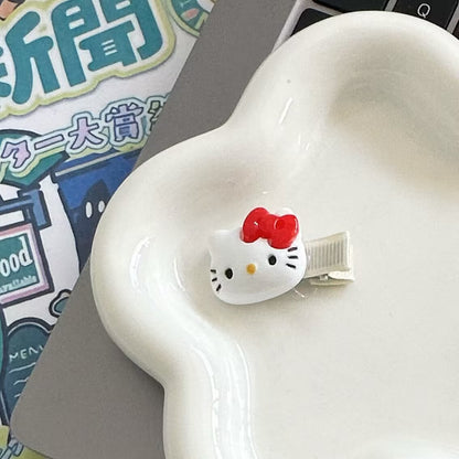 貓咪卡通髮夾