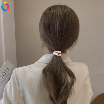 繽紛簡約髮圈－第二視角實拍｜https://igowo.tw/