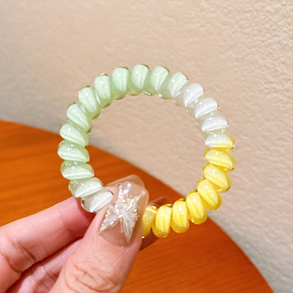 漸層簡約髮圈