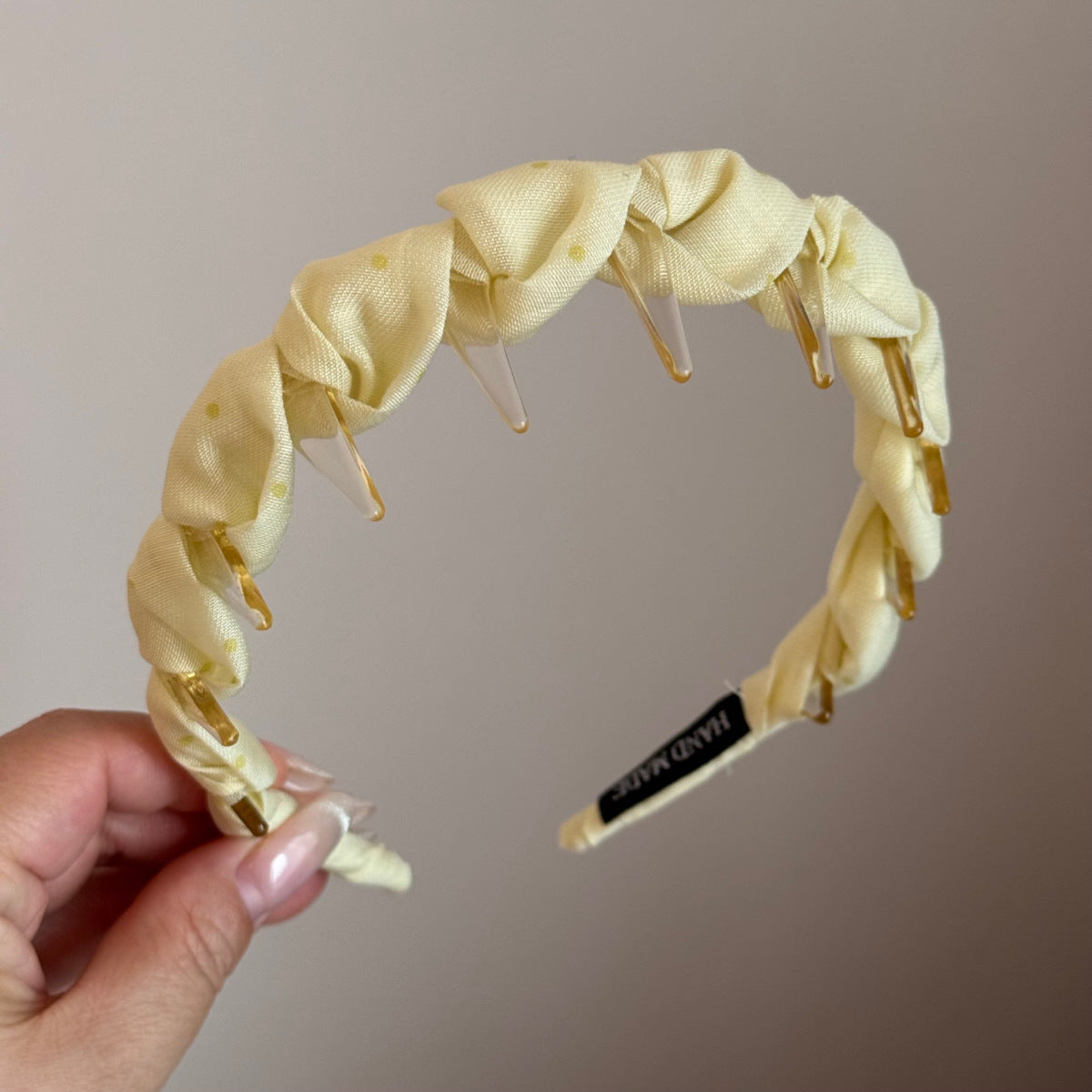 波點簡約髮箍