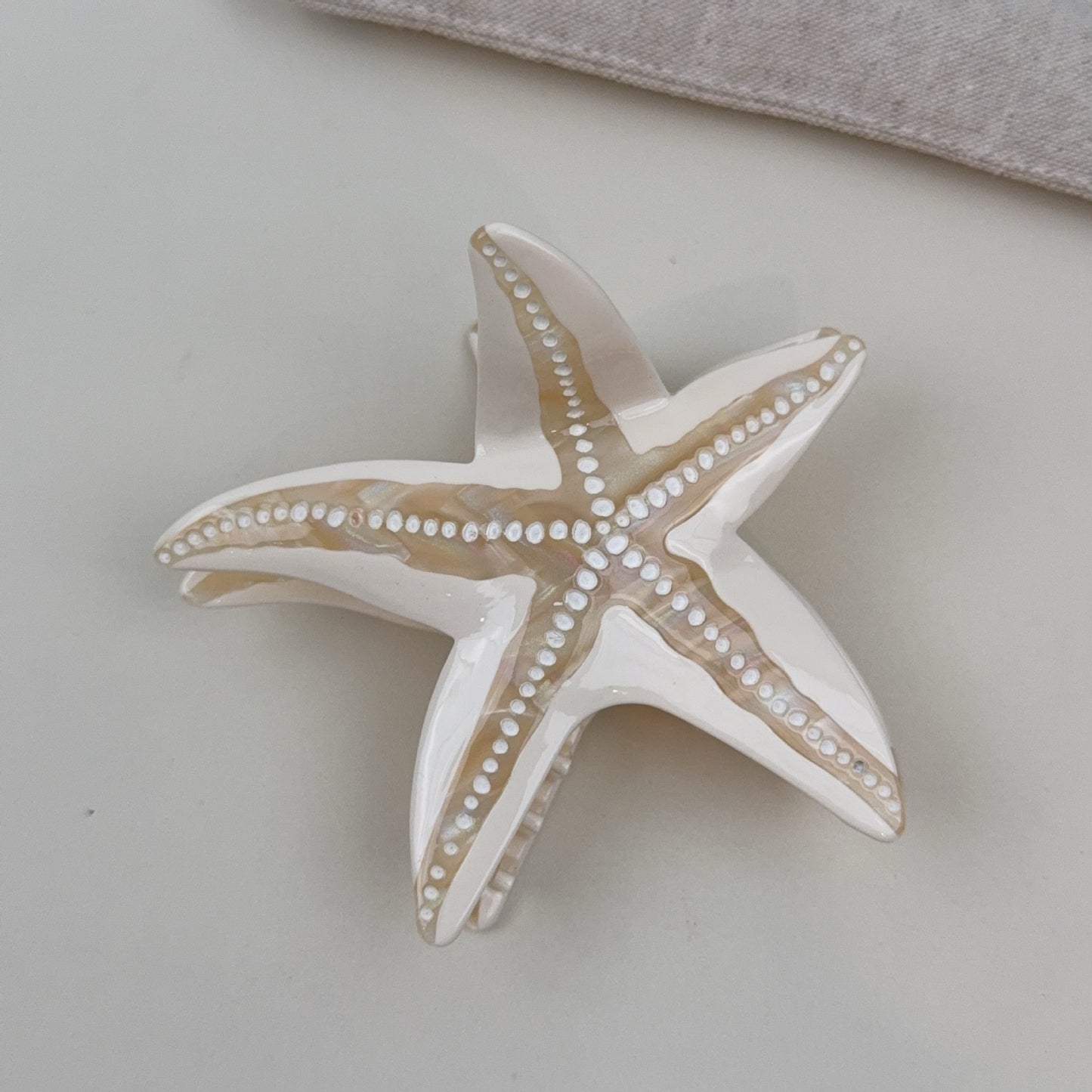 醋酸板材海星髮夾