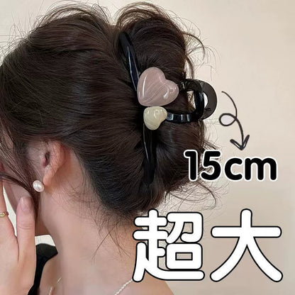 愛心簡約鯊魚夾