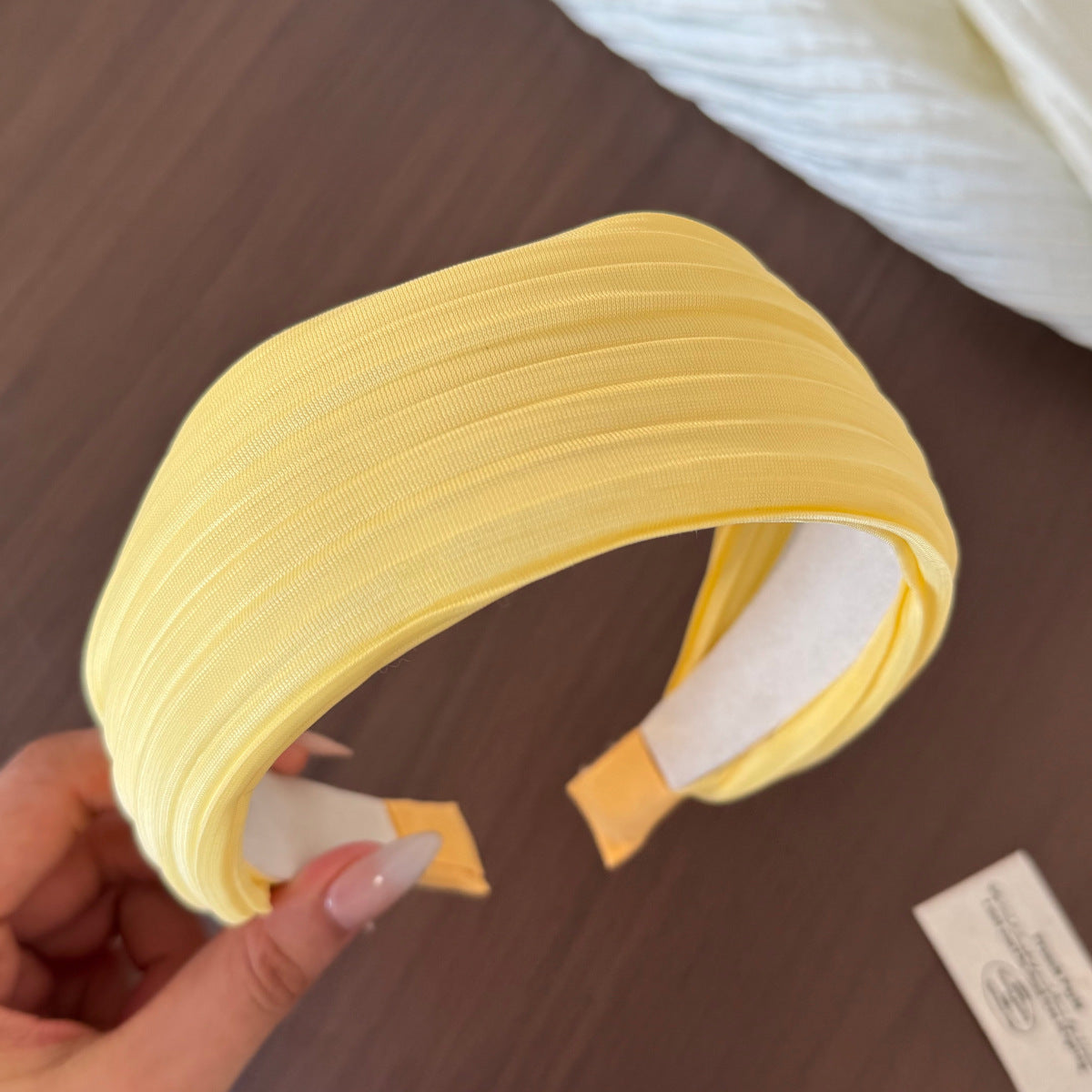 寬版簡約髮箍