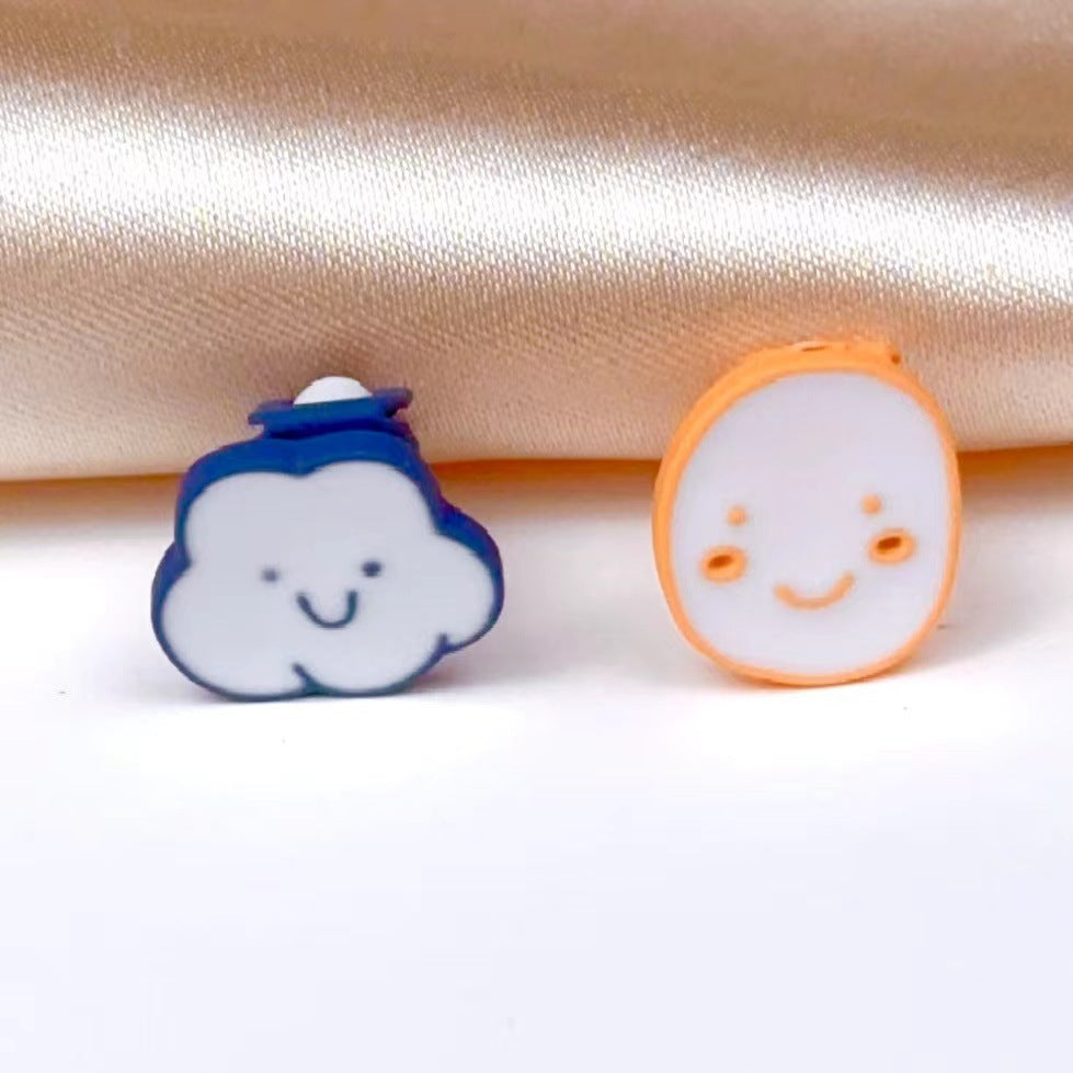 珍珠愛心免耳洞耳夾－細節特寫27｜https://igowo.tw/