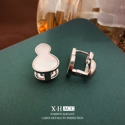 彩色葫蘆雙面復古耳扣