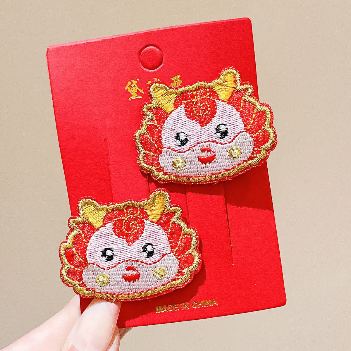 絨面蝴蝶結復古髮夾－細節特寫58｜https://igowo.tw/
