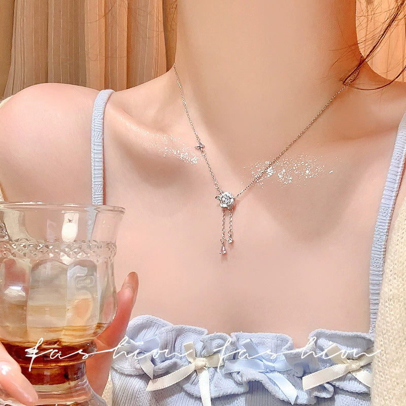 珍珠愛心墜飾項鍊