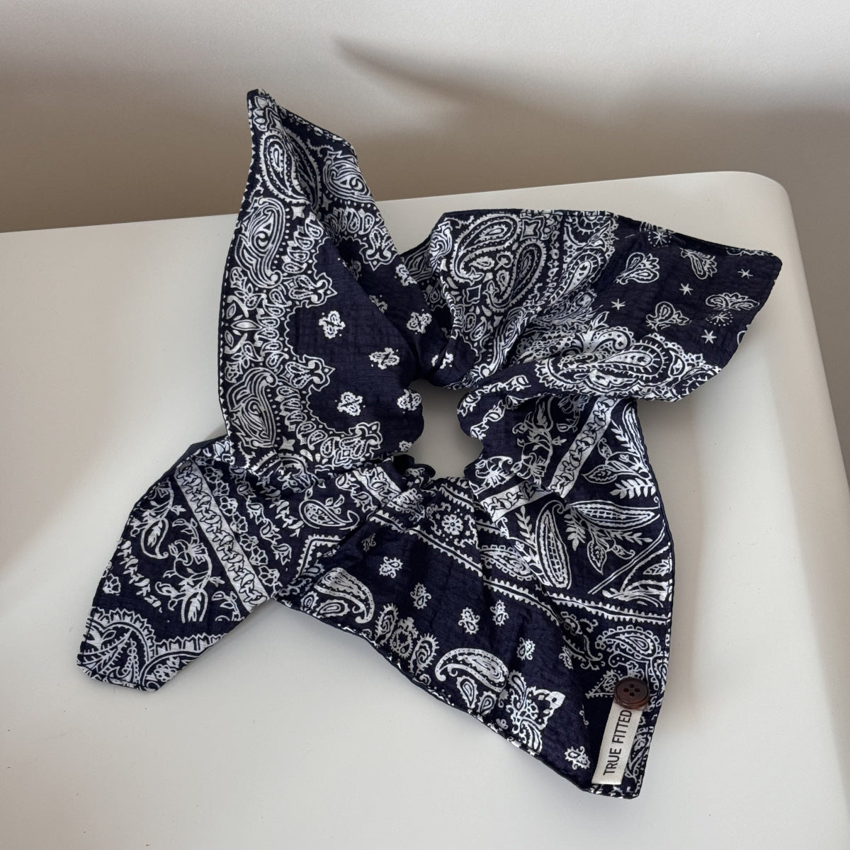 蕾絲復古髮圈－細節特寫4｜https://igowo.tw/