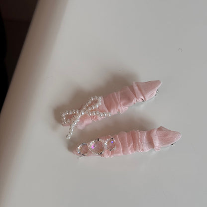 蕾絲布面大腸圈髮圈－綠色系-蕾絲邊圈款細節｜https://igowo.tw/