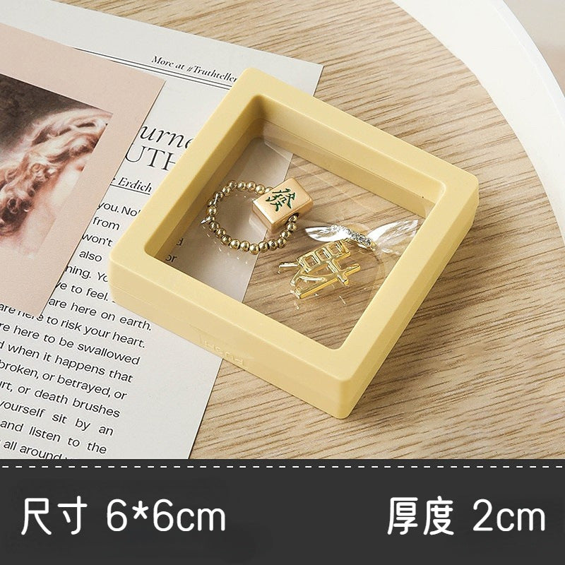 透明簡約耳釘
