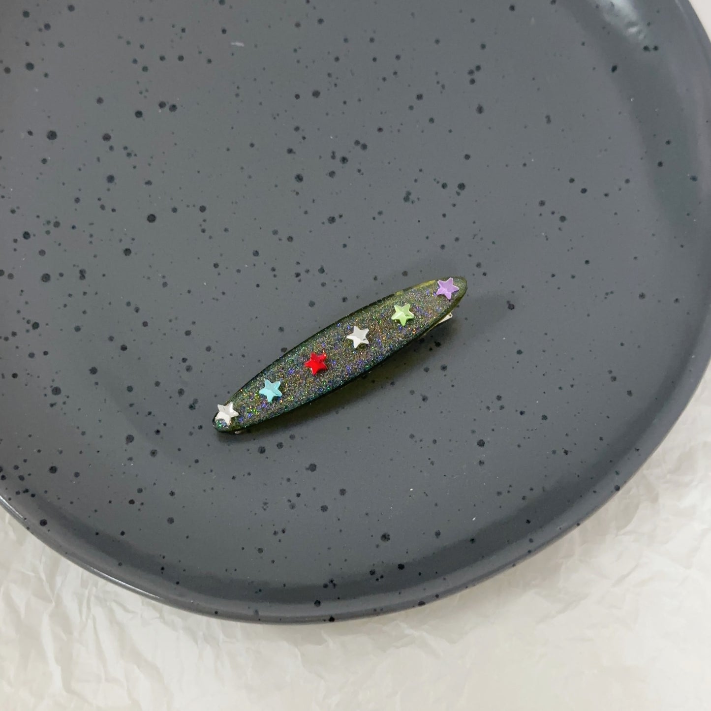 繽紛星星髮夾