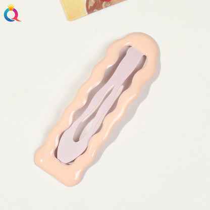 彩色波浪髮夾－細節特寫9｜https://igowo.tw/