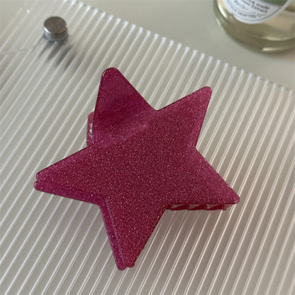 星星簡約鯊魚夾