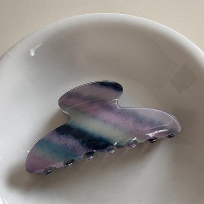 彩色復古鯊魚夾