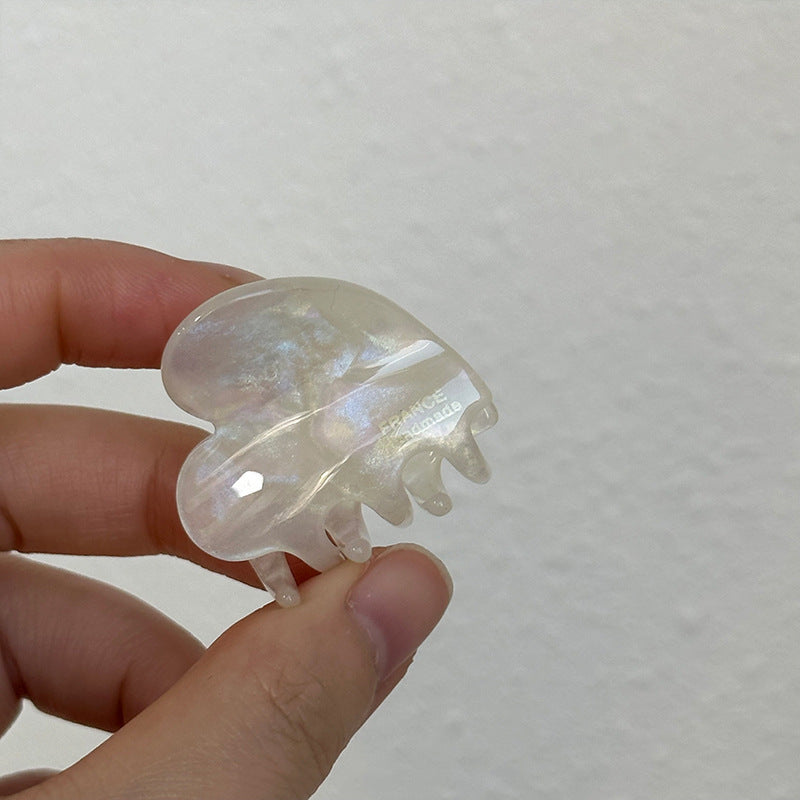 醋酸板材愛心鯊魚夾
