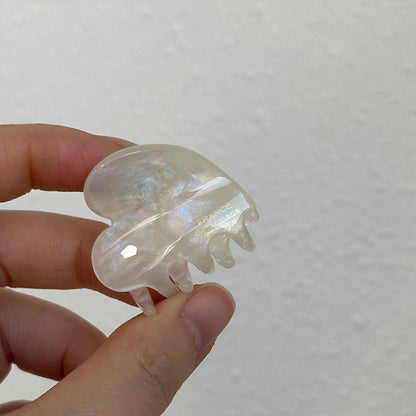 醋酸板材愛心鯊魚夾