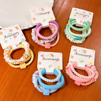 彩色彈力繩髮圈－商品主圖｜https://igowo.tw/