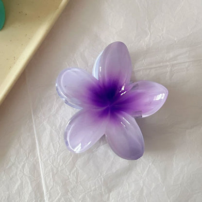 繽紛花朵鯊魚夾