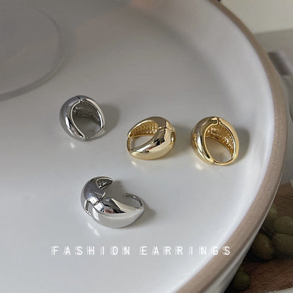 金屬簡約電鍍耳扣－商品主圖｜https://igowo.tw/