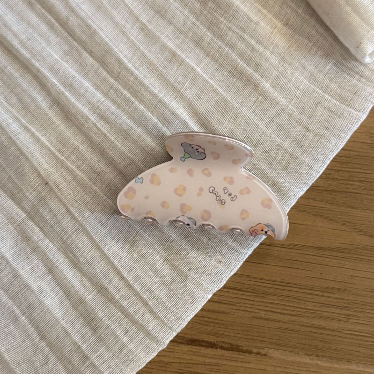 小狗卡通鯊魚夾