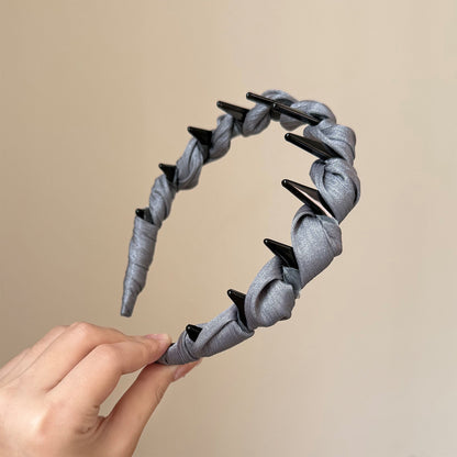 網紗波浪纏繞髮箍