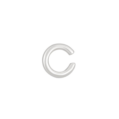 金屬C形免耳洞耳夾－細節特寫11｜https://igowo.tw/
