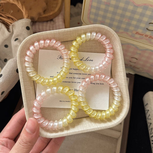 漸層磨砂髮圈－商品主圖｜https://igowo.tw/