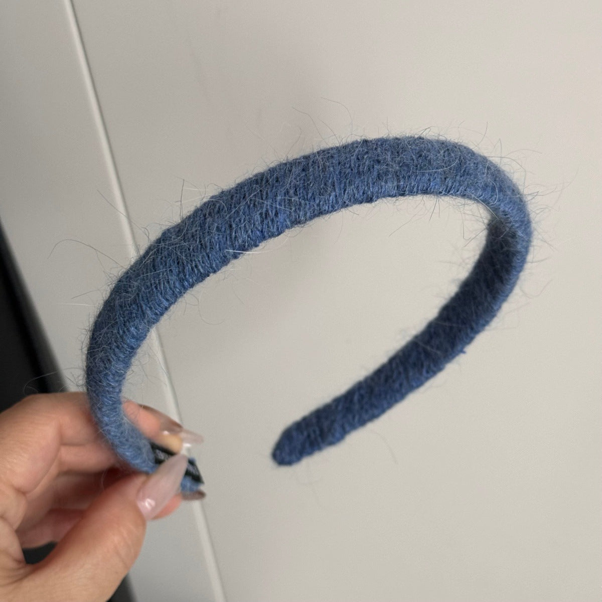 針織布面纏繞髮箍