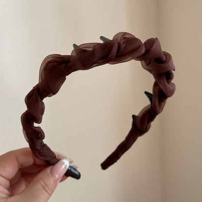 纏繞簡約髮箍