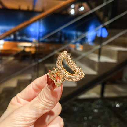 金屬簡約鯊魚夾