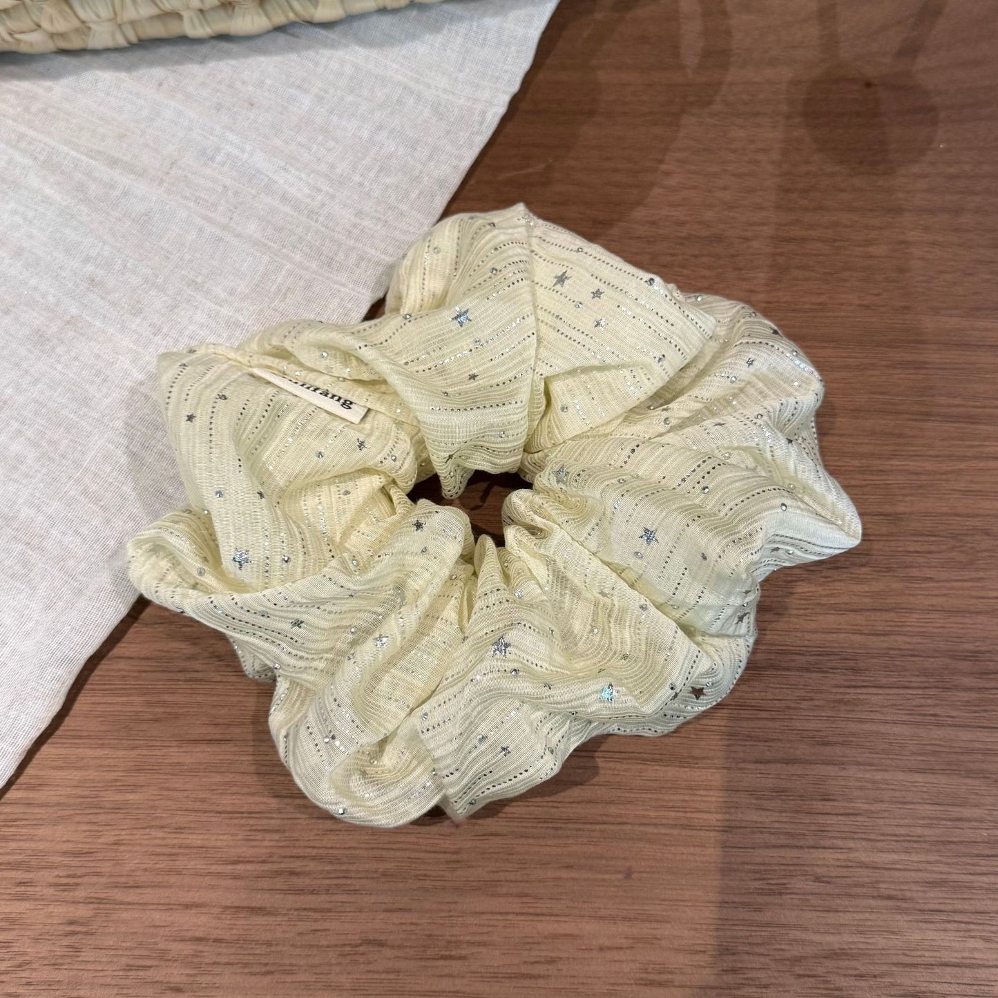 大腸圈鑲鑽髮圈
