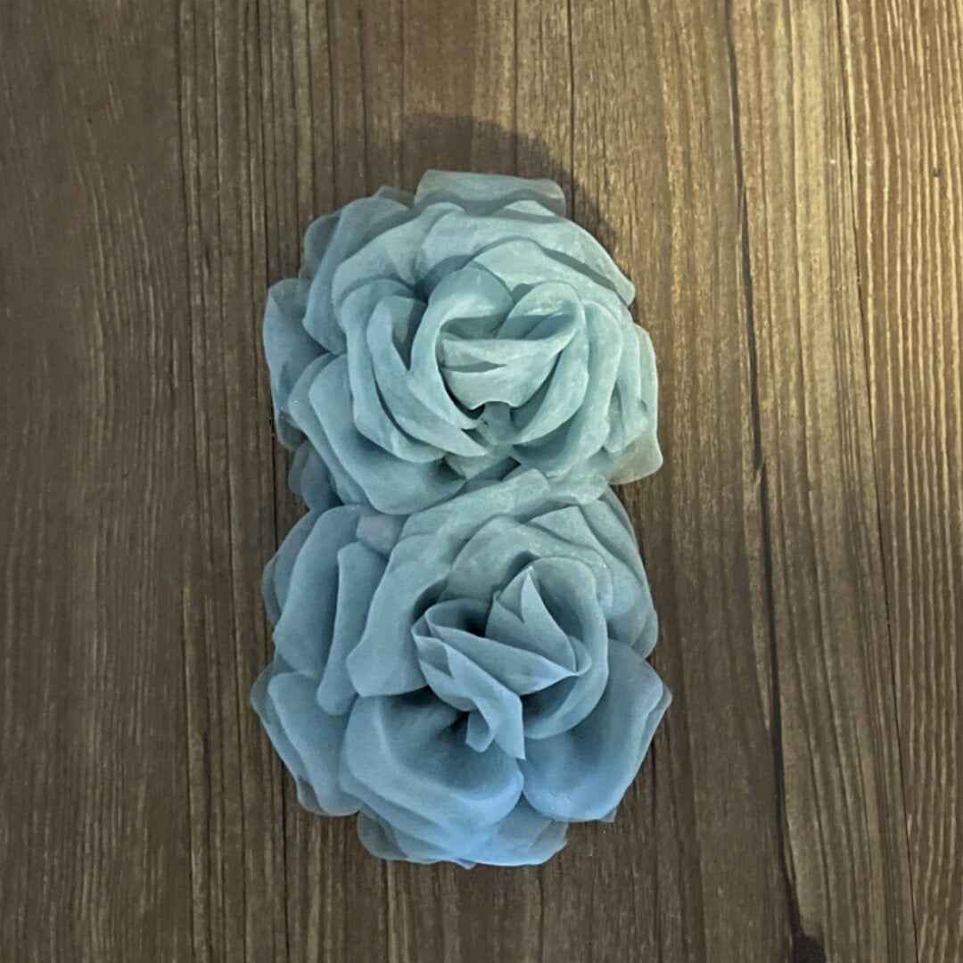 山茶花簡約髮夾