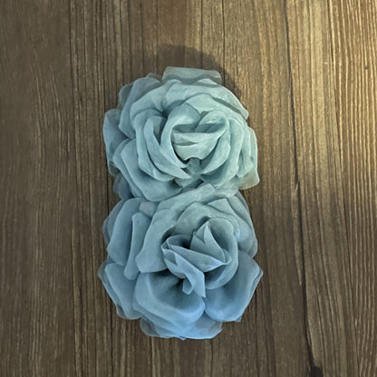 山茶花簡約髮夾