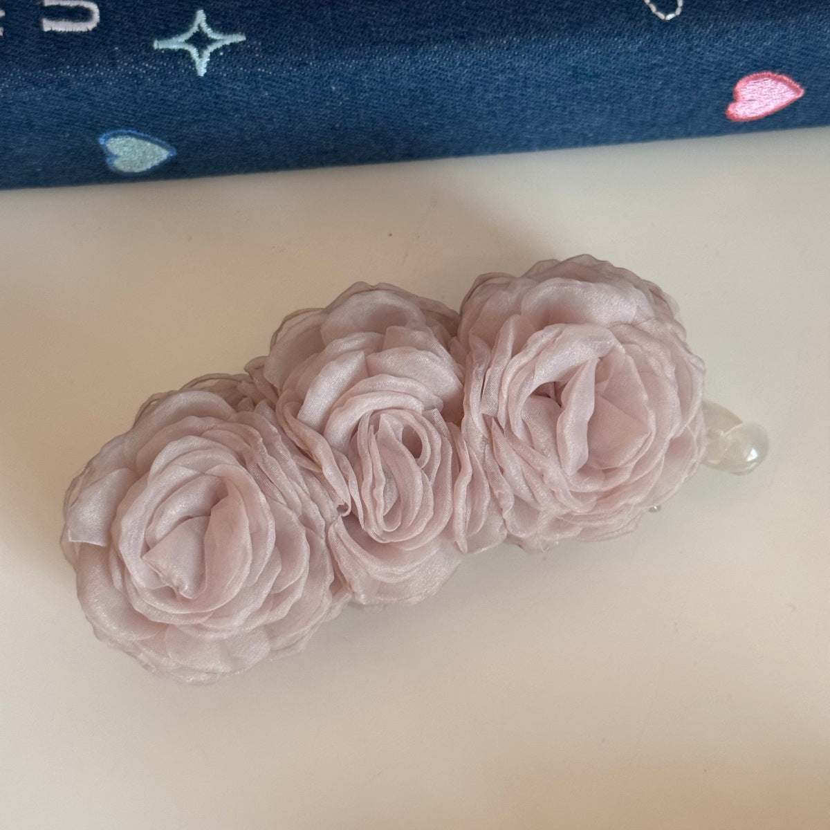 玫瑰簡約髮夾