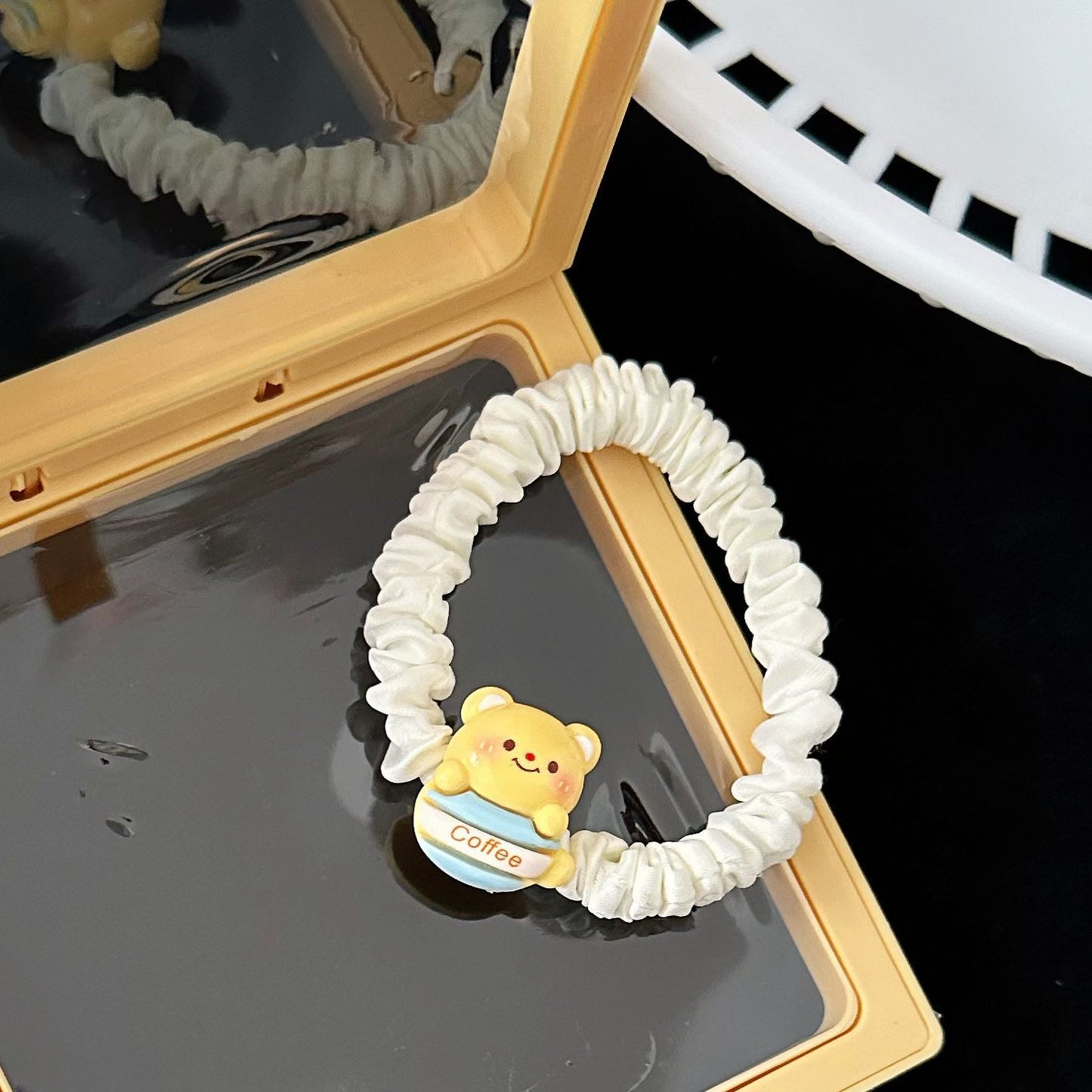 小熊簡約髮圈