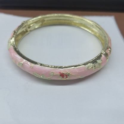 彩色琺瑯花朵復古耳扣