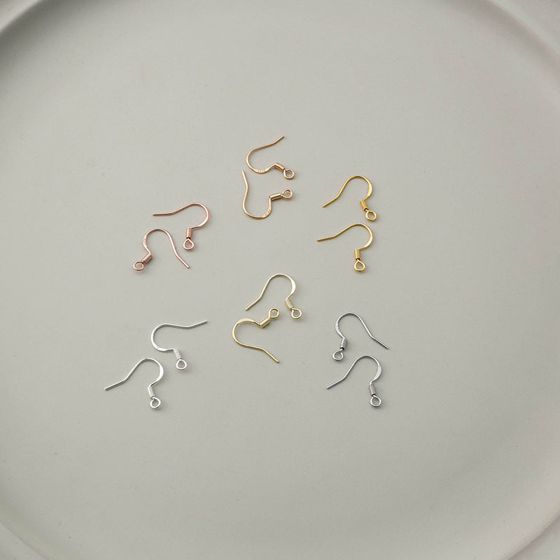 銀針流蘇耳鉤－細節特寫1｜https://igowo.tw/