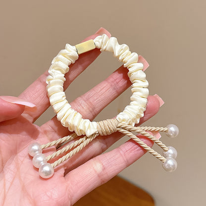 珍珠簡約髮圈